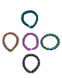 Three-color rubber band bracelet