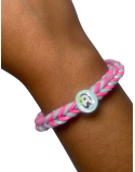Initial Letter Rubber Band Bracelet